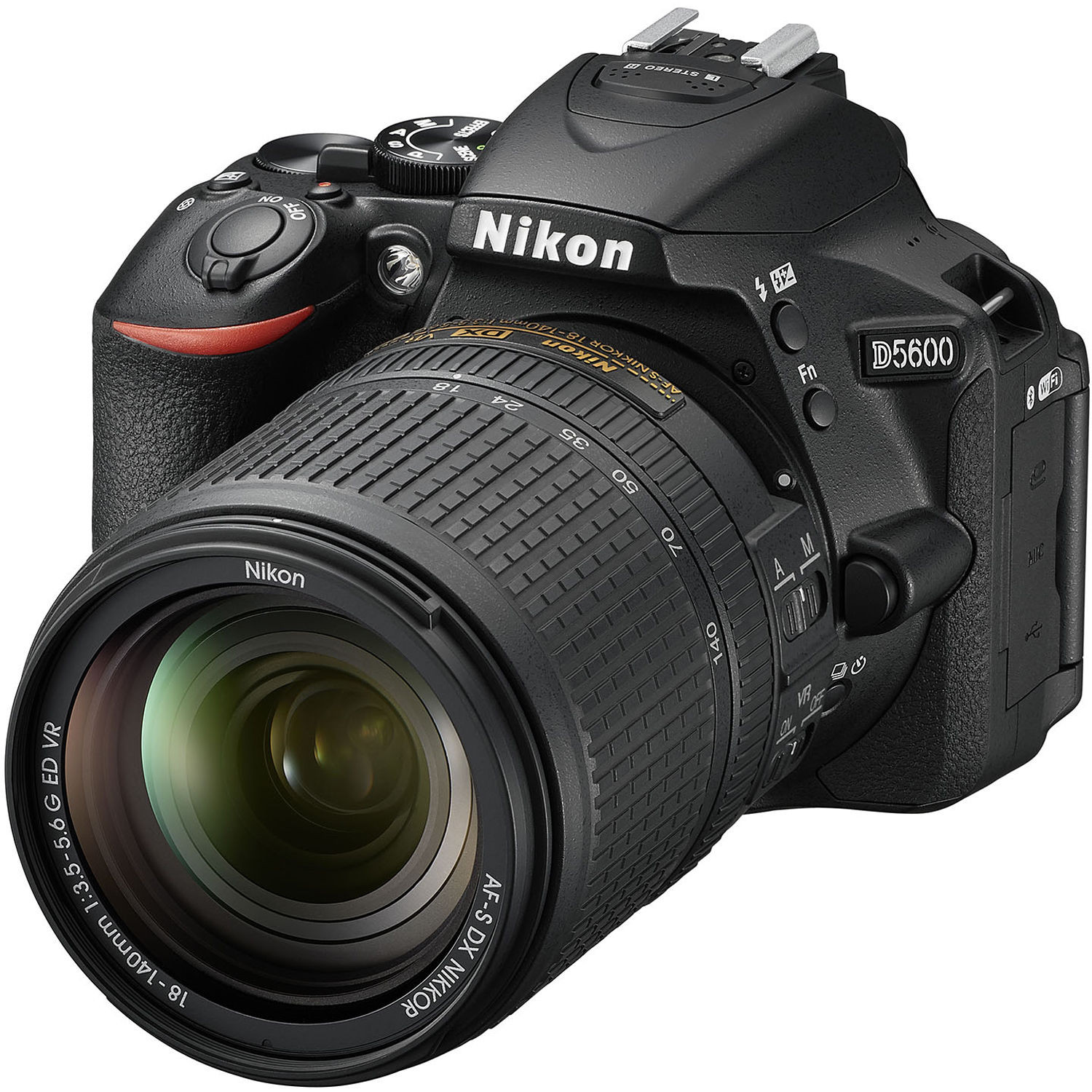 Nikon D5600 DSLR Camera with 18-55mm VR Kit Lens